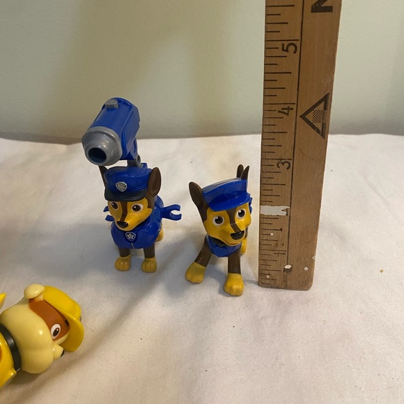 Paw Patrol Figues Bundle of 5 Toys Chase Marshall and Rumble - Picture 7 of 11